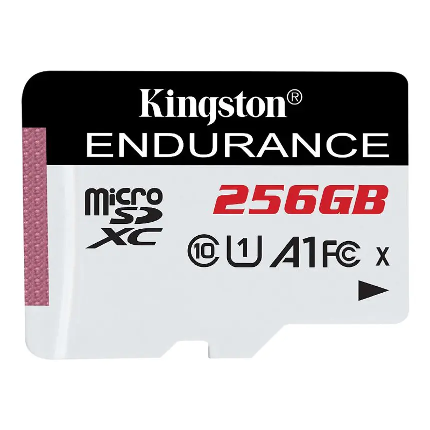 Tarjeta microSD Kingston High Endurance 256GB Clase 10 UHS-I A1 1