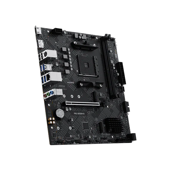 Placa Madre MSI PRO B550M-B AMD B550 AM4 DDR4 Micro ATX 4