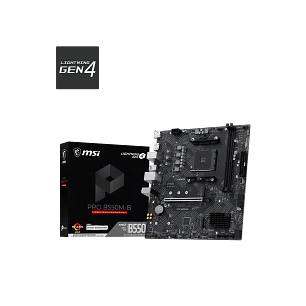 Placa Madre MSI PRO B550M-B AMD B550 AM4 DDR4 Micro ATX