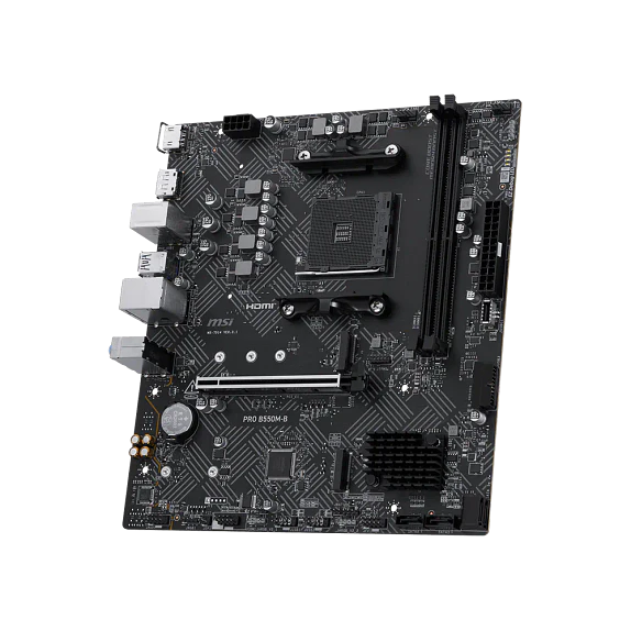 Placa Madre MSI PRO B550M-B AMD B550 AM4 DDR4 Micro ATX 3