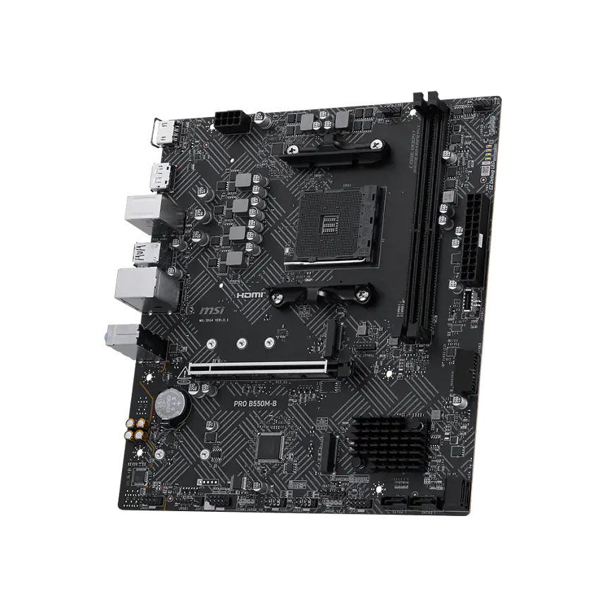 Placa Madre MSI PRO B550M-B AMD B550 AM4 DDR4 Micro ATX 3