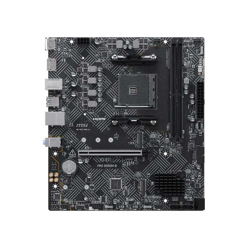 Placa Madre MSI PRO B550M-B AMD B550 AM4 DDR4 Micro ATX 2