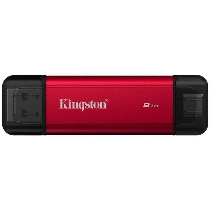 SSD Externo Kingston Dual 2TB USB-C y USB-A 1050 MB/s 1