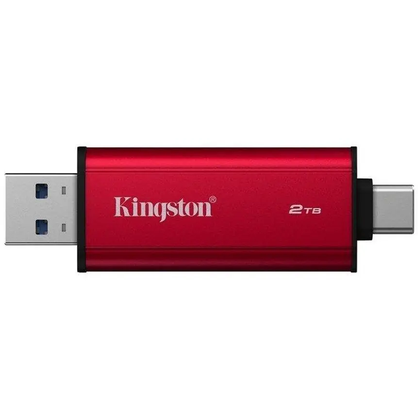 SSD Externo Kingston Dual 2TB USB-C y USB-A 1050 MB/s 3