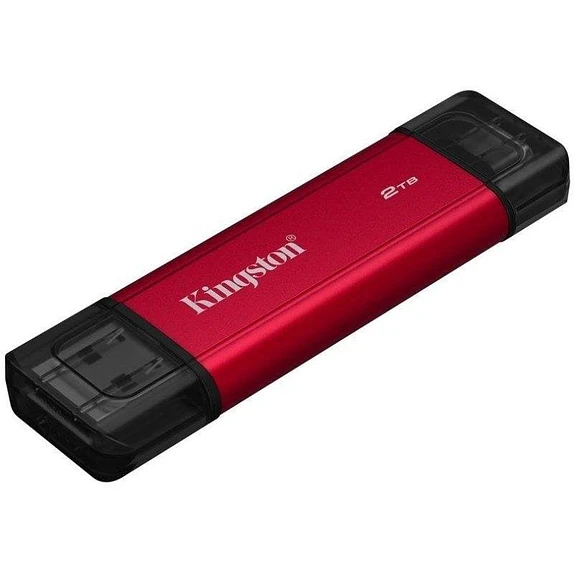 SSD Externo Kingston Dual 2TB USB-C y USB-A 1050 MB/s 2