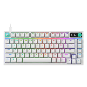 Teclado Mecánico Gamer Logitech G316 X 75 White RGB 75% US