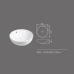 Lavamanos Sobre Poner Blanco