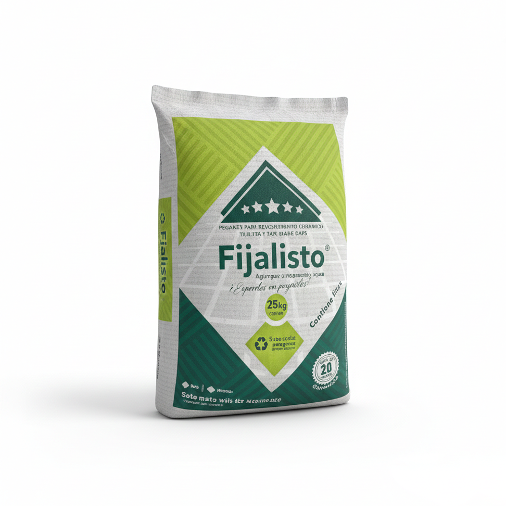 PEGAMENTO FIJALISTO GRIS CERÁMICA 25 KG
