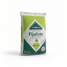 PEGAMENTO FIJALISTO GRIS CERÁMICA 25 KG
