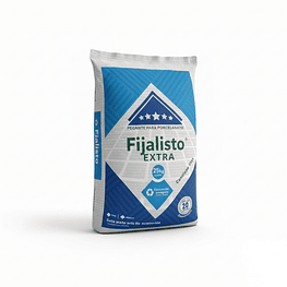 PEGAMENTO FIJALISTO GRIS EXTRA PORCELANATO 25KG