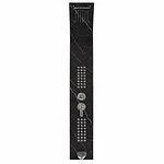 TORRE DUCHA NEGRO CARRARA
