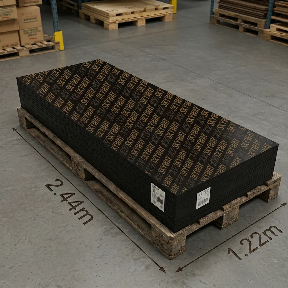 Tablero Terciado Fenólico Block Joint – 4 usos (WBP) 1