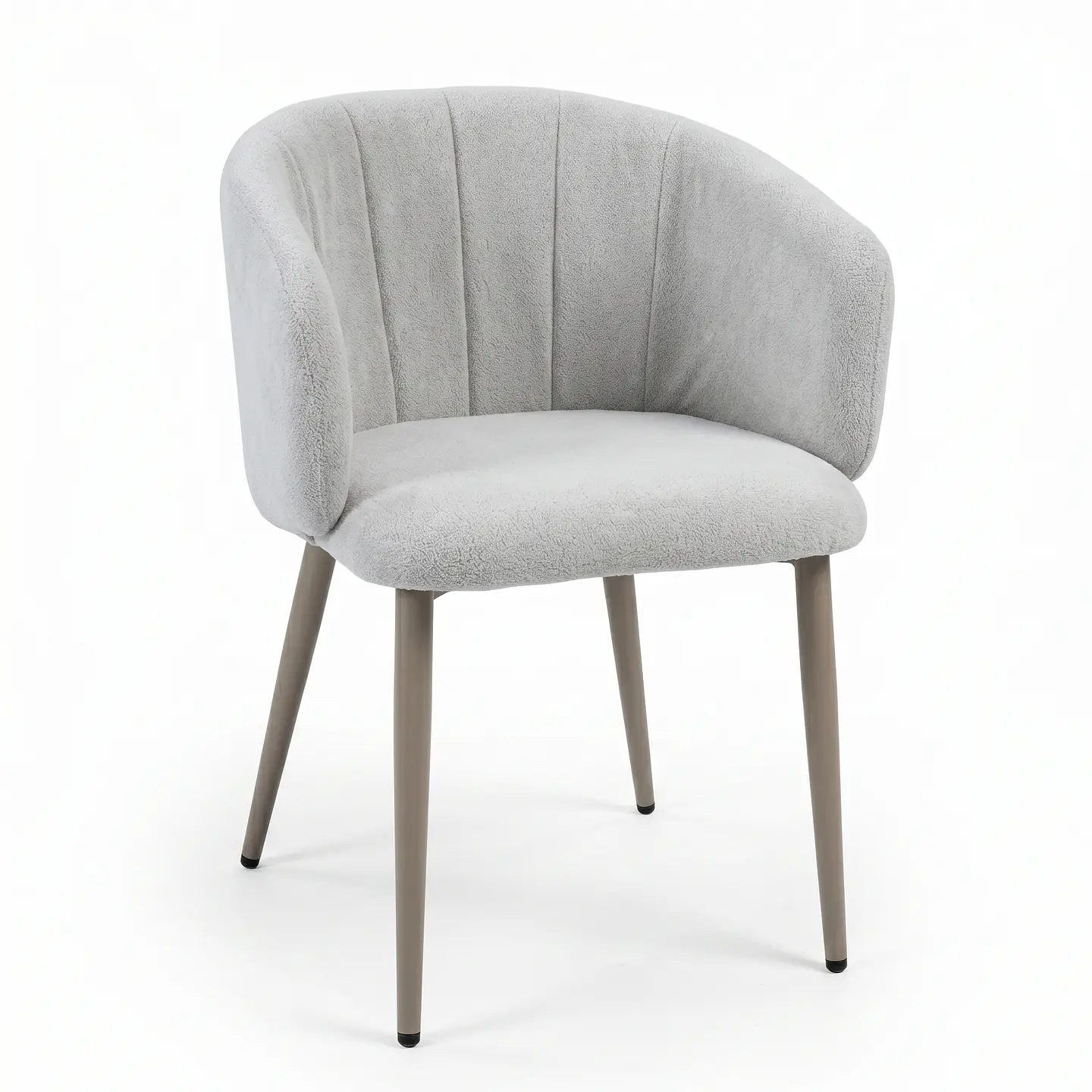 Silla de Comedor Elegante en Terciopelo con Patas de Metal (Modelo 80465B-N15) 1