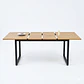 Mesa de Comedor Extensible con Diseño Forma de Bote (180 - 260 cm) | Modelo 80426B - Miniatura 2