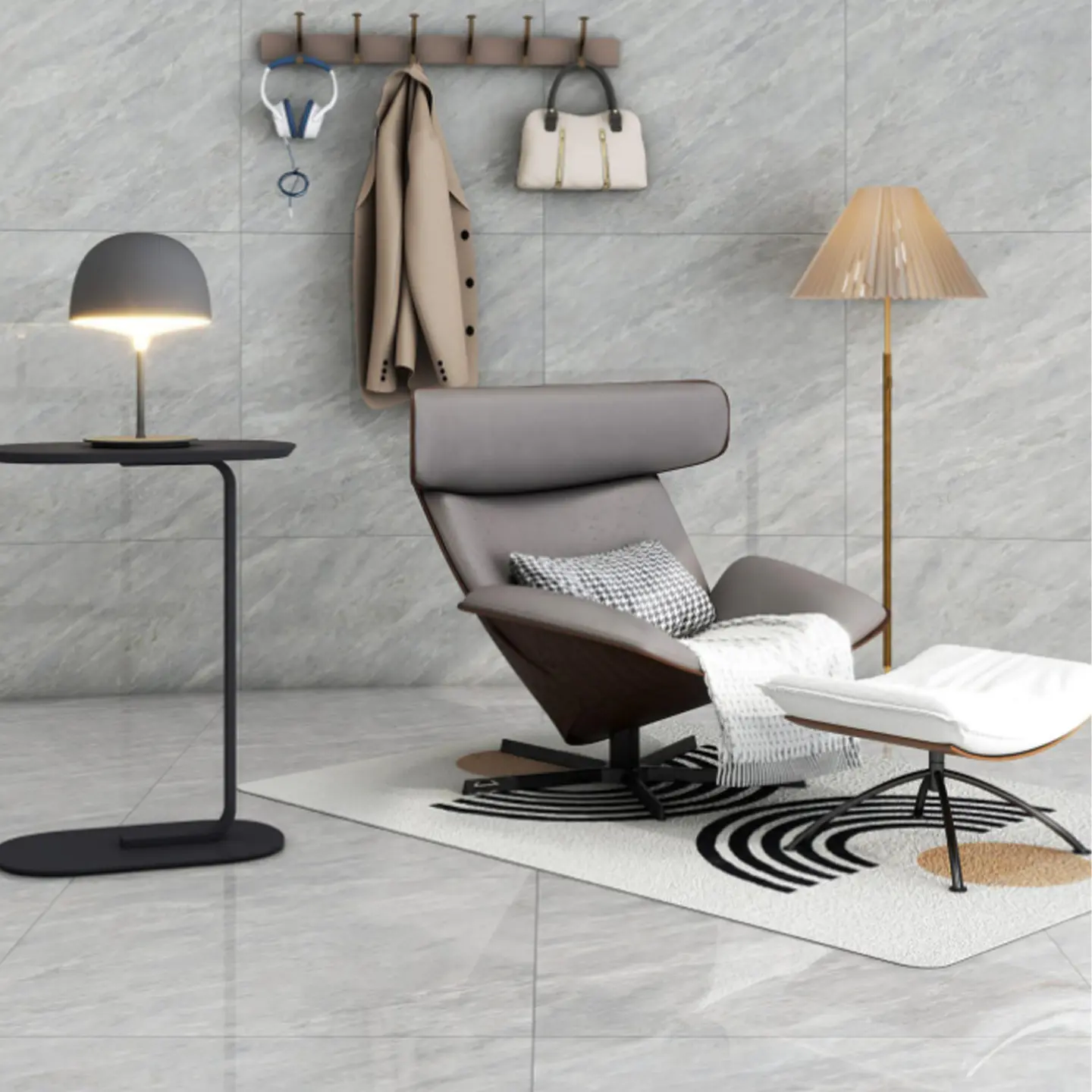 PORCELANATO AMFIL GEY 60X60 PULIDO 2