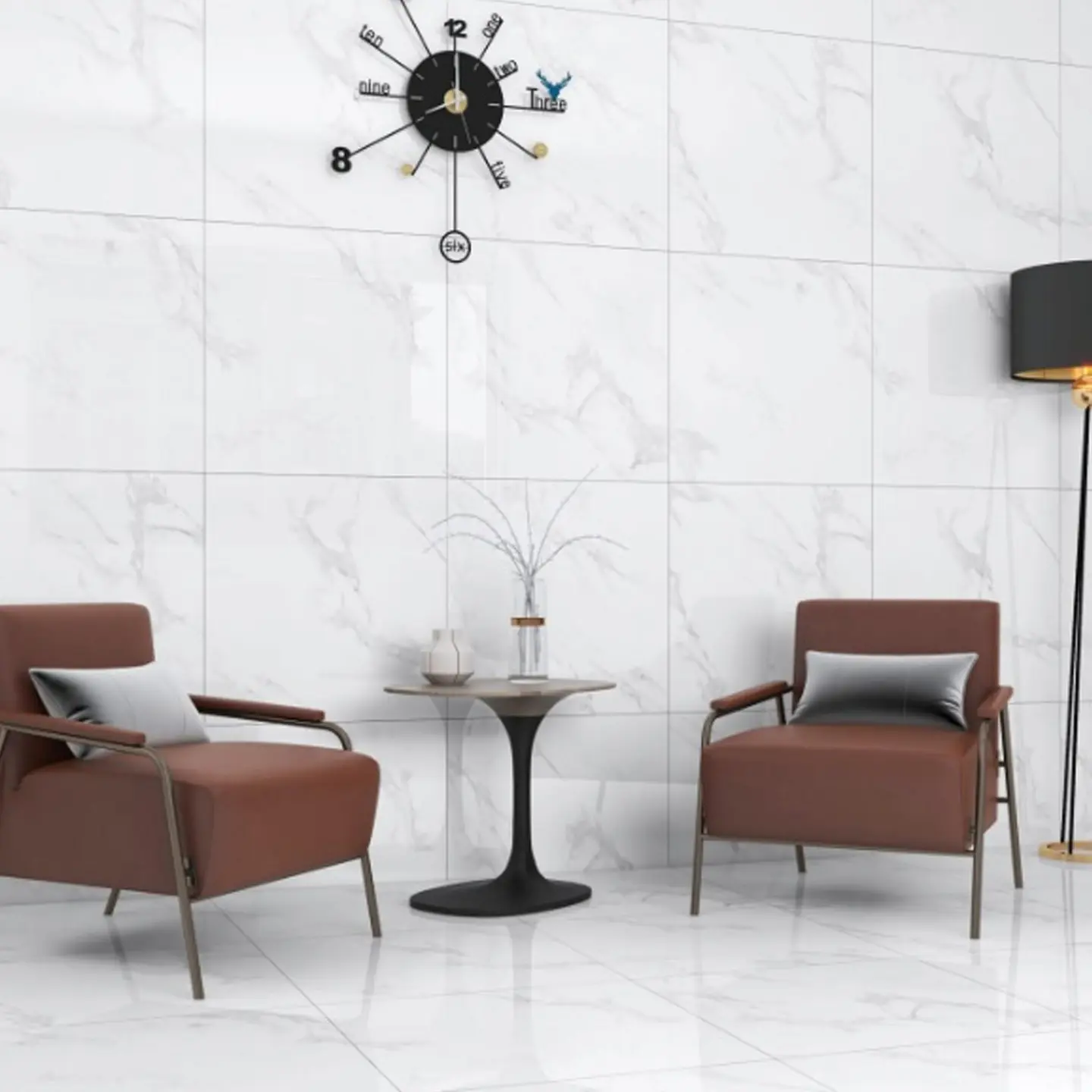 PORCELANATO ADVIK GREY 60X60 PULIDO 2