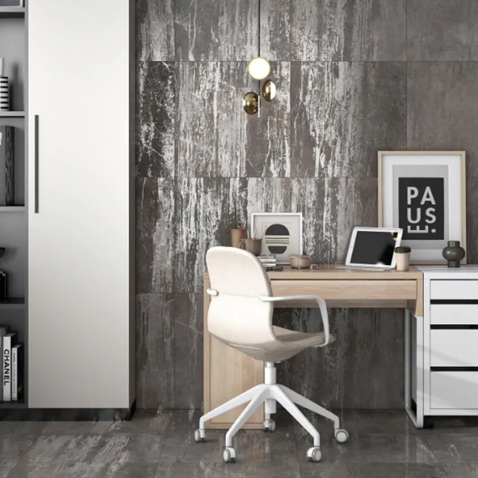 PORCELANATO CABRIO MUD 60X60 CARVING 2