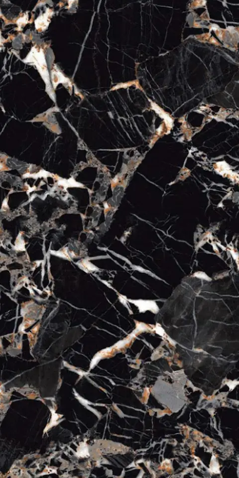 PORCELANATO ARCANE BLACK 60X120 HIGH GLOSSY