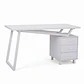 Escritorio Home Office Modelo 27244A | 140 cm | Diseño Moderno en Acero y Melamina - Miniatura 1