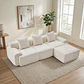 Sofá Modular Seccional Modelo 76831 | Diseño Lounge y Versatilidad Total - Miniatura 2