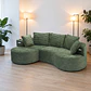 Sofá Seccional con Chaise Longue Modelo 76450S | Diseño Lounge Extra Profundo - Miniatura 2