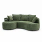 Sofá Seccional con Chaise Longue Modelo 76450S | Diseño Lounge Extra Profundo - Miniatura 1