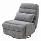 Sillón Reclinable Individual Modelo 73074 | Confort Ergonómico y Diseño Compacto - Miniatura 1