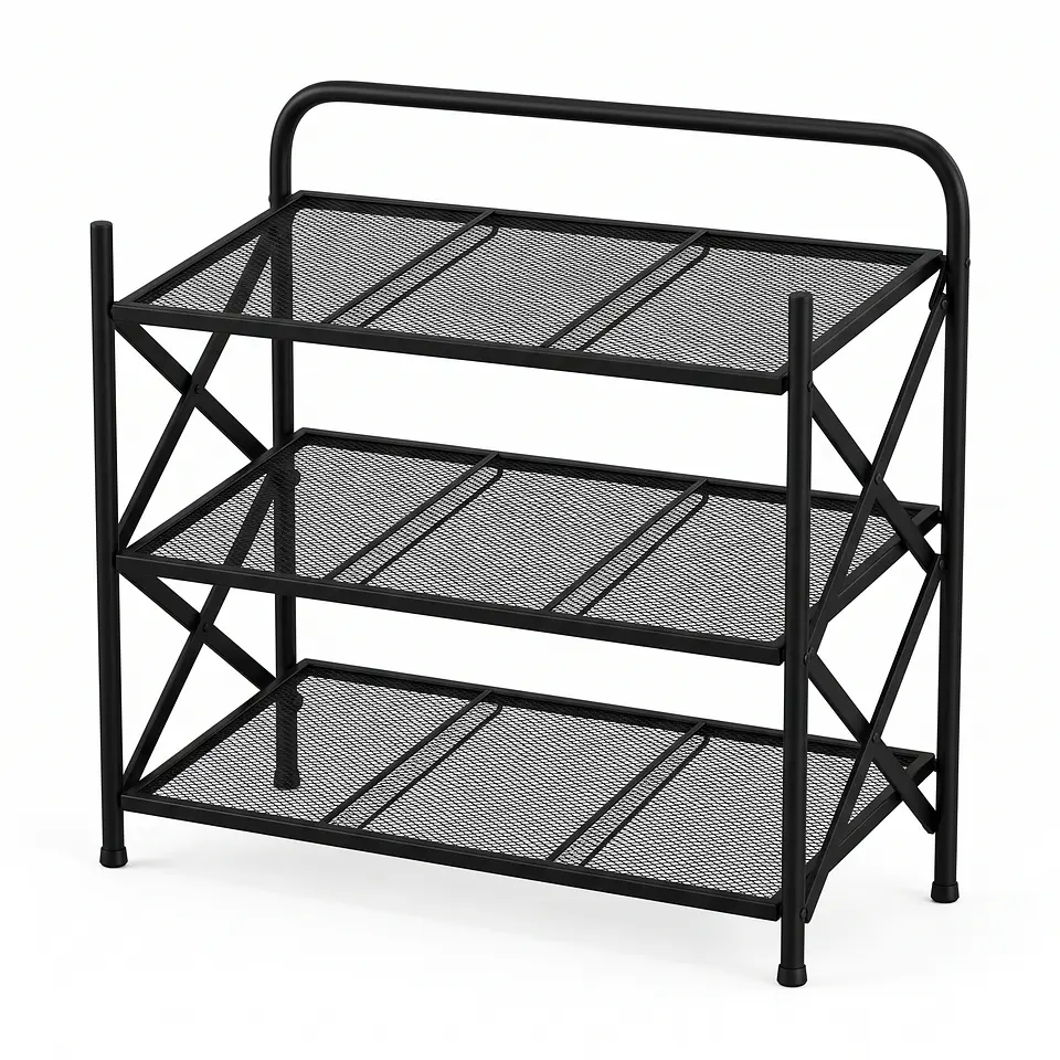 Organizador de 3 Niveles Modelo 89391B-3 | Estantería Multipropósito y Funcional 1