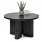Mesa de Centro Redonda Modelo 85102C-DIA70 | 70 cm de Elegancia y Fluidez - Miniatura 1