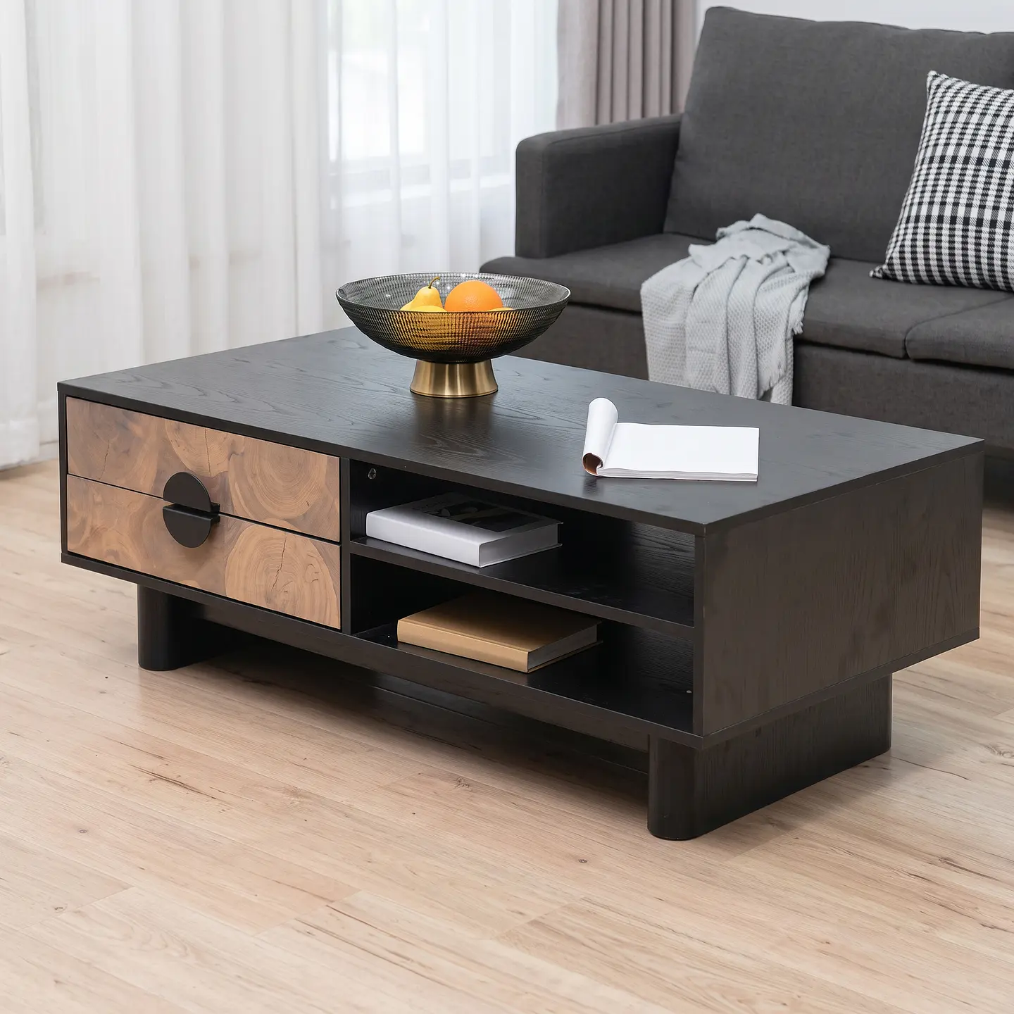 Mesa de Centro Rectangular Modelo 31265A | 120 cm de Elegancia y Funcionalidad 2