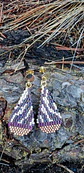 Aros Zebra Pop Morados  - Miniatura 1