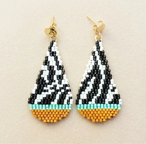 Aros Zebra Pop Clásico 