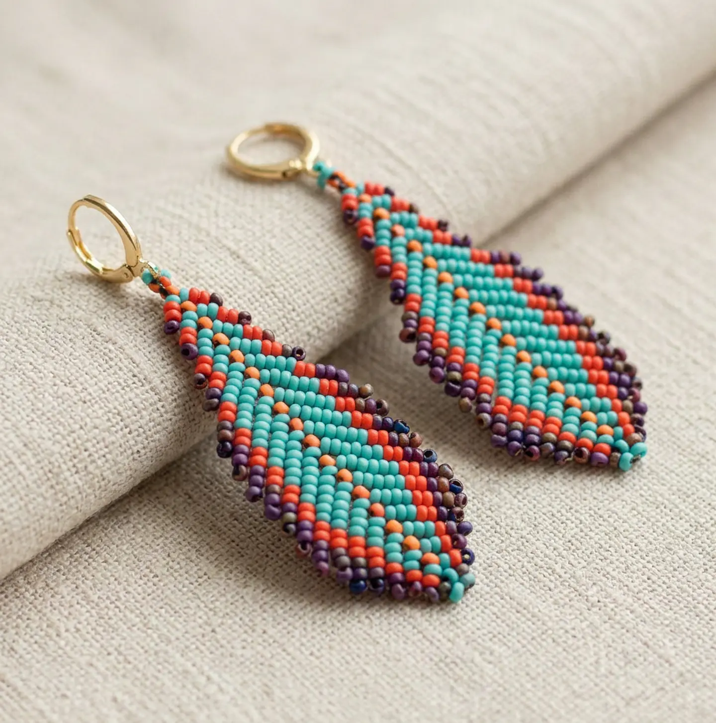 Aros Plumas Calipso  3