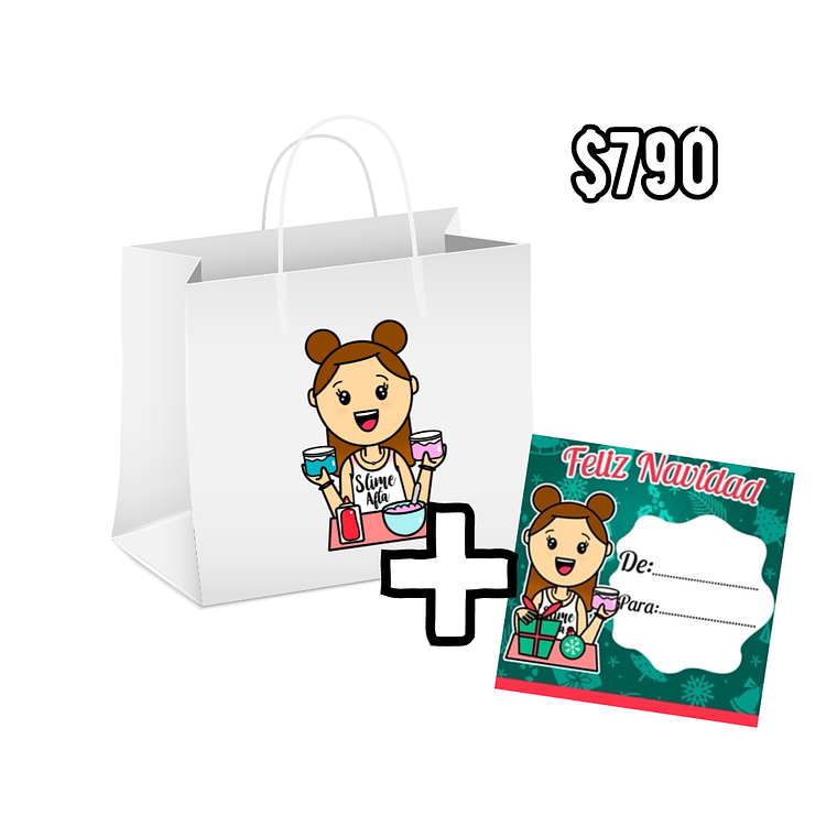 bolsa de regalo + sticker. 1