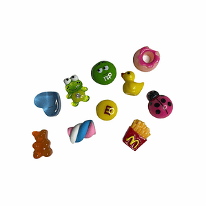 Set figuras decoracion para slime