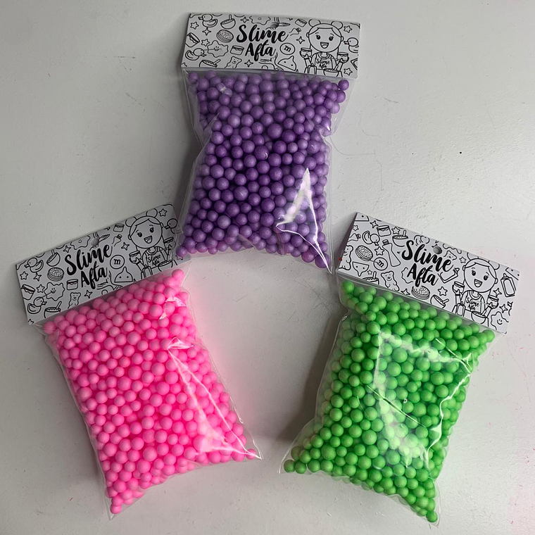 Pelotitas crunchy de color 1