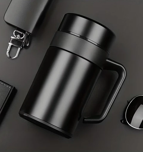 Atlas Mug™  | Caneca Térmica em Aço Inoxidável 400 ml