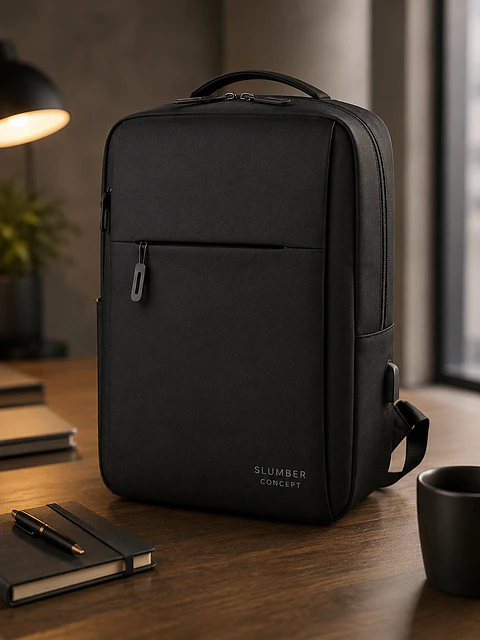Connect Pro Backpack | Mochila Executiva Impermeável com Porta USB
