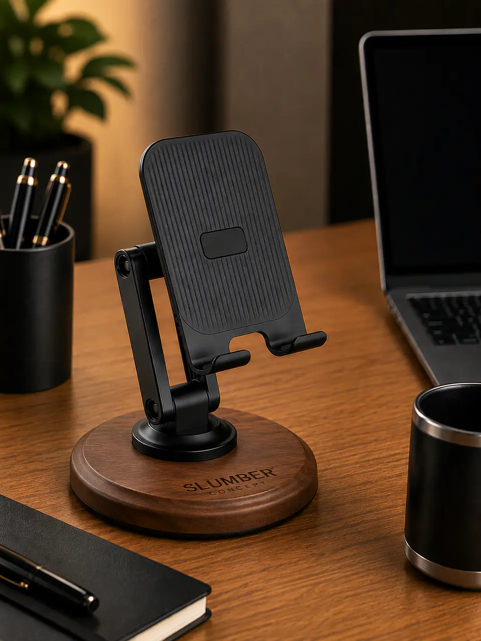 Orbit Desk™ | Suporte Executivo Ajustável 360° para Celular e Tablet 1