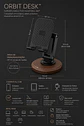 Orbit Desk™ | Suporte Executivo Ajustável 360° para Celular e Tablet - Thumbnail 2