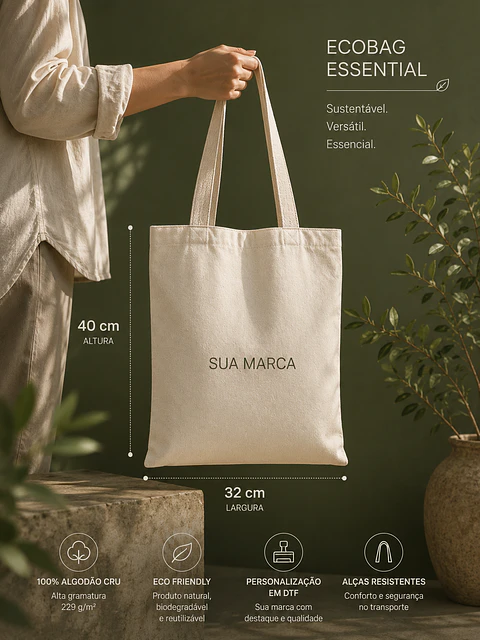 Eco Bag Essential Canvas