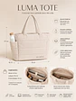 Luma Tote Puff Premium Multifuncional 15,6” Personalizada - Thumbnail 3