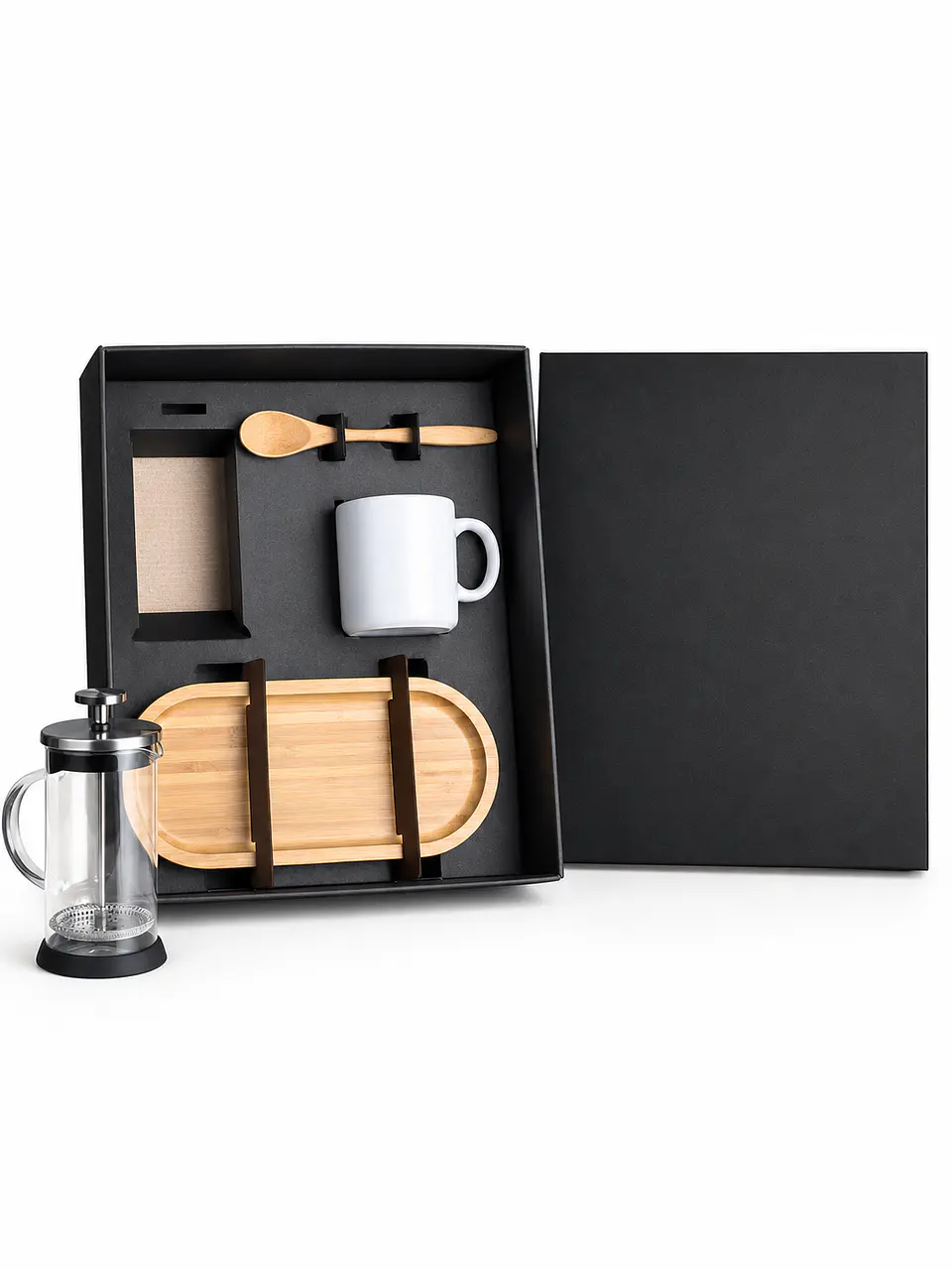 Kit Café com Prensa Francesa – 4 Peças 1