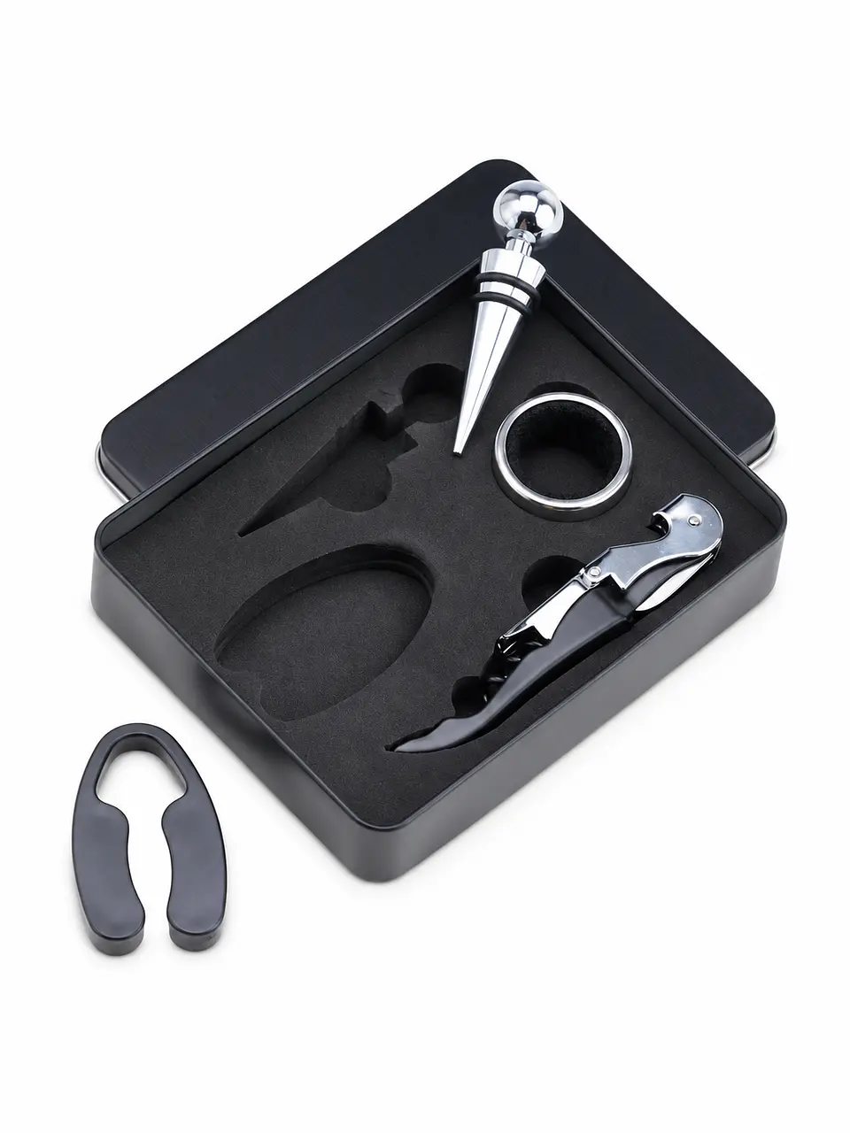 Kit Vinho 4 Peças com Estojo em Alumínio 1