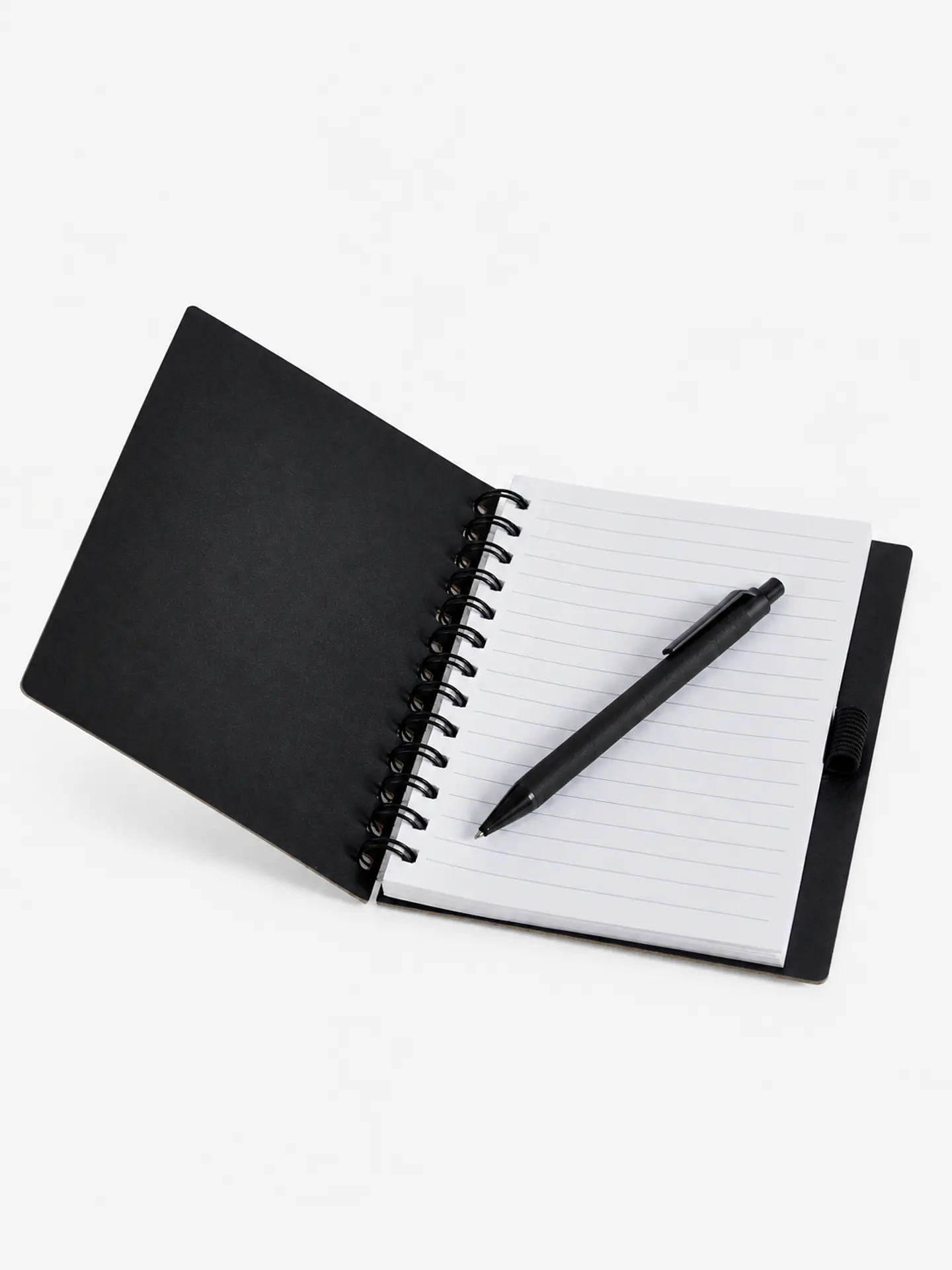 Caderno Espiral Reciclado com Caneta 2