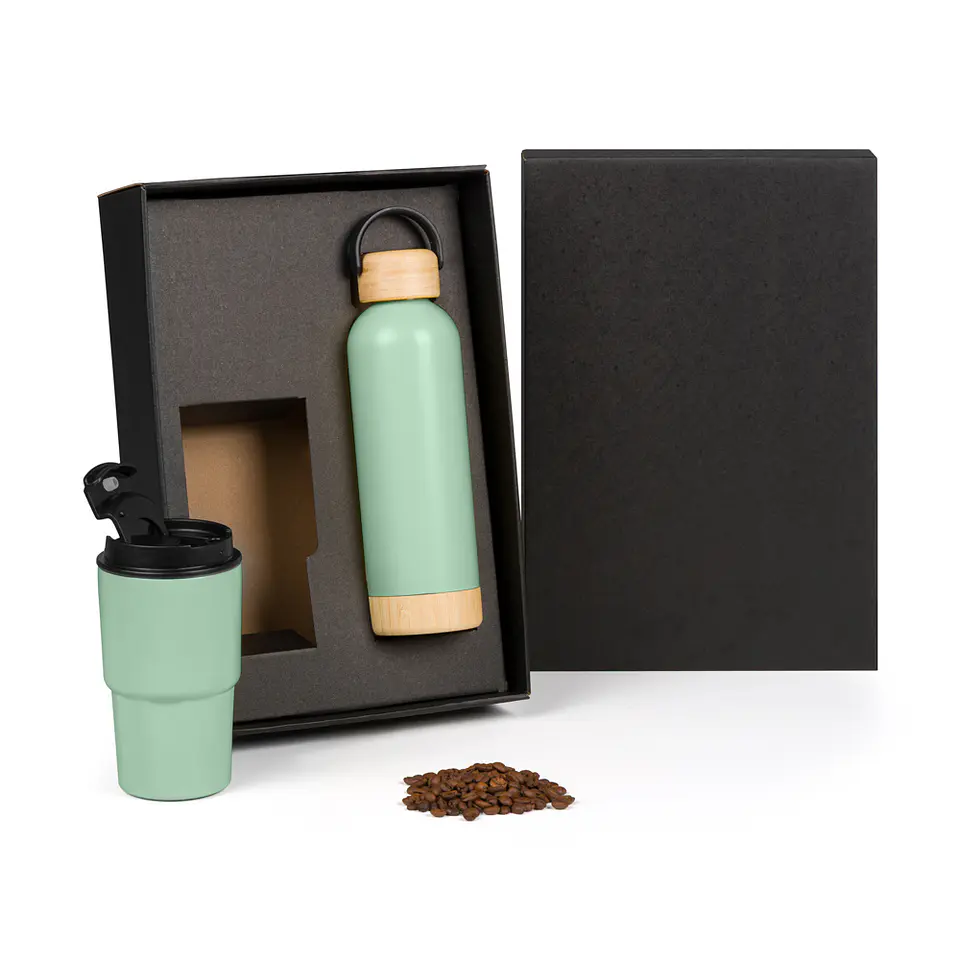 Kit Aura Duo | Garrafa Térmica + Copo Térmico 3