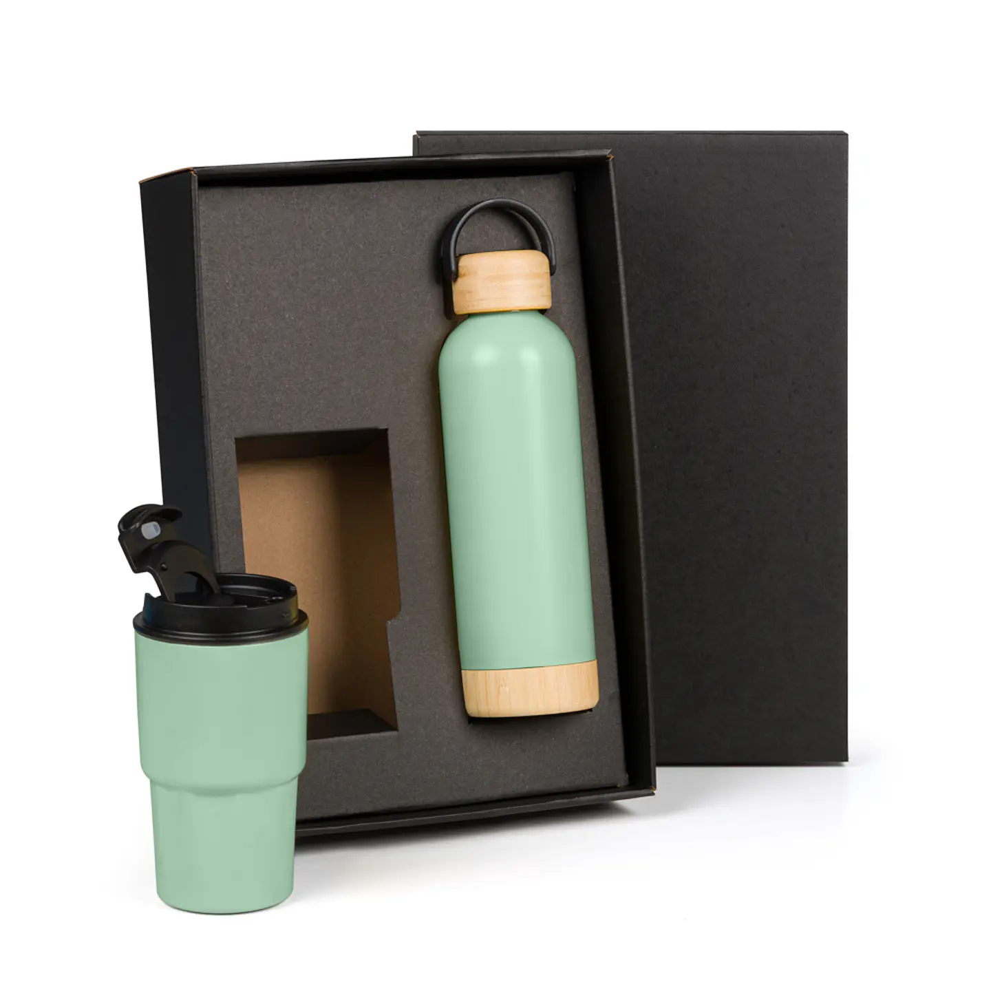 Kit Aura Duo | Garrafa Térmica + Copo Térmico 5