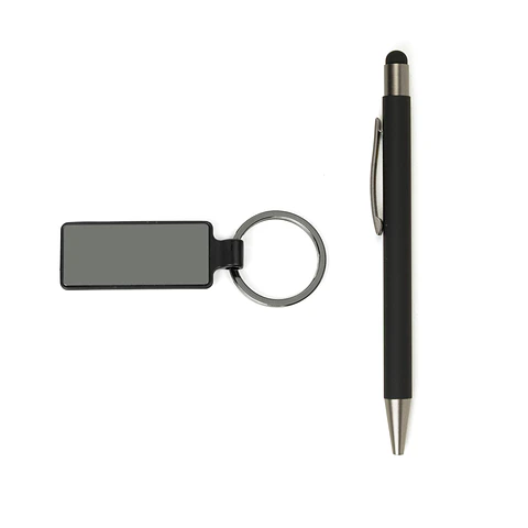Kit Duo Executive | Caneta + Chaveiro em Metal
