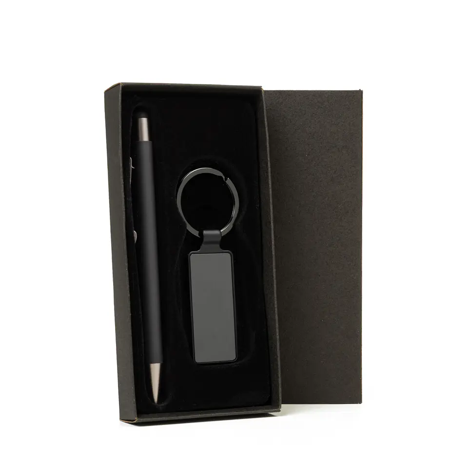 Kit Duo Executive | Caneta + Chaveiro em Metal 1