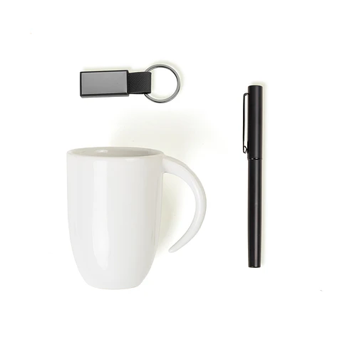 Kit Office Duo+ | Caneca, Caneta e Chaveiro